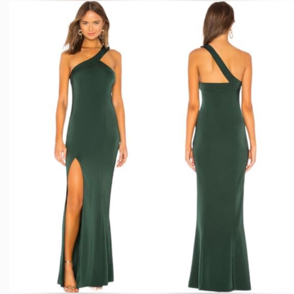 NBD Evan Gown - Emerald, Size Small